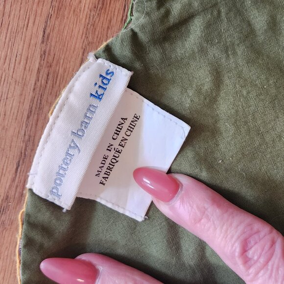 Set of 2 Pottery Barn Kids Thanksgiving turkey placemat napkin set - Picture 3 of 5